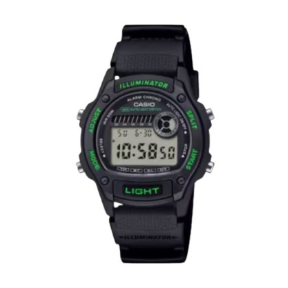 CASIO GENERAL W-220H-1A3VDF Black Case Digital Men Watch